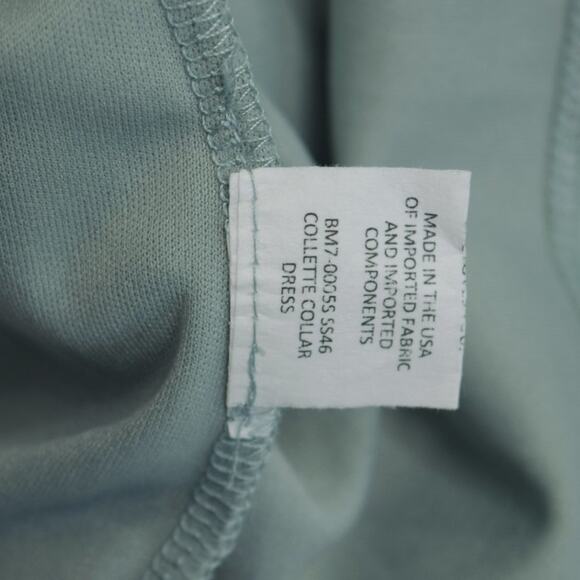 SHOW ME YOUR MUMU Collette Halter Maxi Dress Silver Sage Open Back - Picture 6 of 9